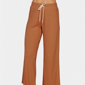Mate the Label organic thermal wide leg pants - Sedona